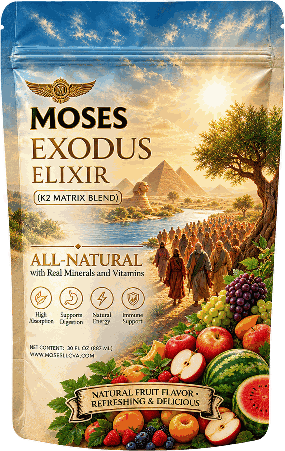 Moses Exodus Elixir K2 Matrix Blend pouch